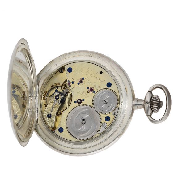 Large German silver quality 1A lever pocket watch Circa 1900 Large German silver quality 1A lever pocket watch Circa 1900