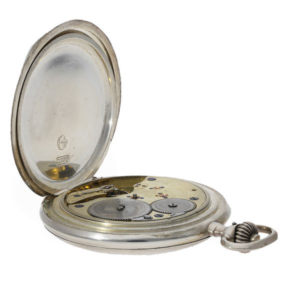 Large German silver quality 1A lever pocket watch Circa 1900 Large German silver quality 1A lever pocket watch Circa 1900
