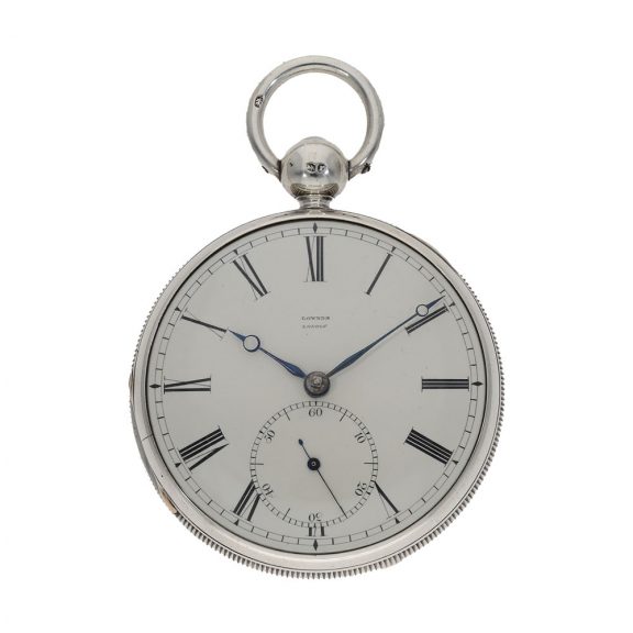English silver cased spring detent chronometer Circa 1832