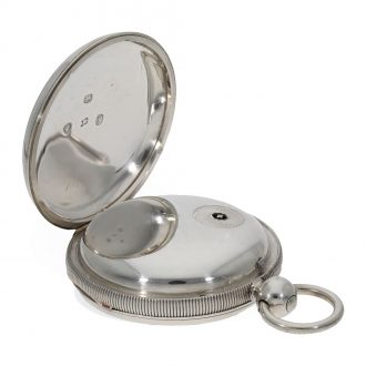 English silver cased spring detent chronometer Circa 1832