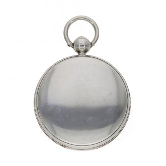 English silver cased spring detent chronometer Circa 1832