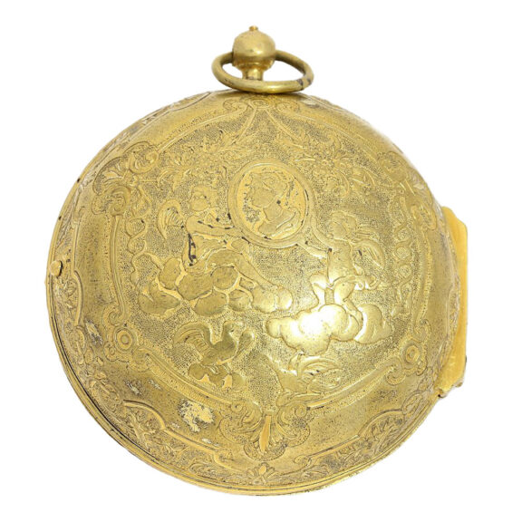 French Louis XIV Oignon with central winding Circa 1691