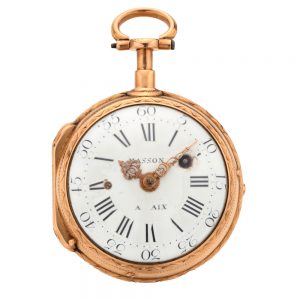 French gold à toc quarter repeating watch Circa 1760French gold à toc quarter repeating watch Circa 1760