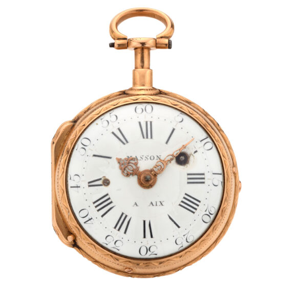 rench gold à toc quarter repeating watch Circa 1760 rench gold à toc quarter repeating watch Circa 1760