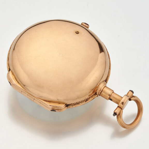 French gold à toc quarter repeating watch Circa 1760 French gold à toc quarter repeating watch Circa 1760