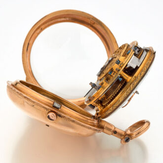 French gold à toc quarter repeating watch Circa 1760