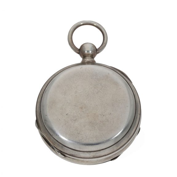 Austrian silver watch with spring detent chronometer escapement Circa 1864 Austrian silver watch with spring detent chronometer escapement Circa 1864