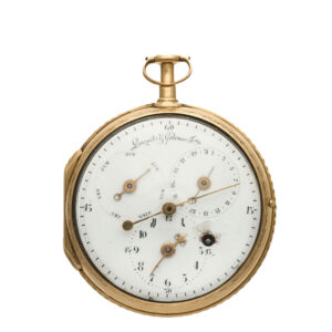 Swiss 18 carat gold watch with jumping seconds Circa 1790