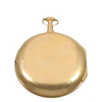 Swiss 18 carat gold watch with jumping seconds Circa 1790