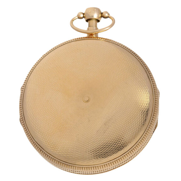 French gold verge with repeating hours and quaters Circa 1800 French gold verge with repeating hours and quaters Circa 1800