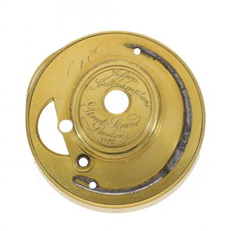 English silver chronometer with experimental escapement Circa 1780