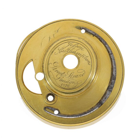 English silver chronometer with experimental escapement Circa 1780 English silver chronometer with experimental escapement Circa 1780