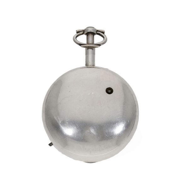 English silver chronometer with experimental escapement Circa 1780 English silver chronometer with experimental escapement Circa 1780