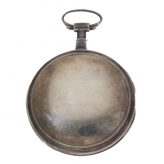 German silver very rare calendar pocket watch Circa 1800