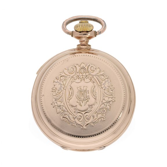18 Carat gold à goutte watch with hour and quarter repeater Circa 1890 18 Carat gold à goutte watch with hour and quarter repeater Circa 1890