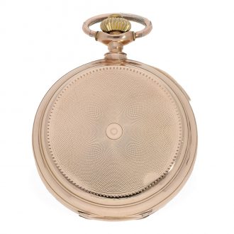 18 Carat gold à goutte watch with hour and quarter repeater Circa 1890