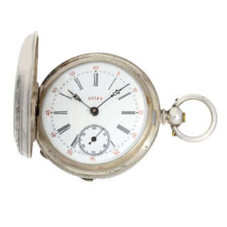 English enamel pocket watch for Chinese market Circa 1869