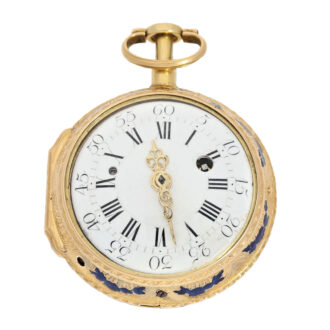 French gold repeater à toc verge watch Circa 1750 French gold repeater à toc verge watch Circa 1750