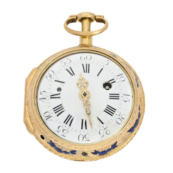 French gold repeater à toc verge watch Circa 1750 French gold repeater à toc verge watch Circa 1750
