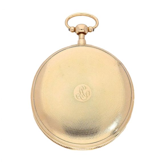 French 18 carat pink gold minute repeating cylinder watch Circa 1810 French 18 carat pink gold minute repeating cylinder watch Circa 1810