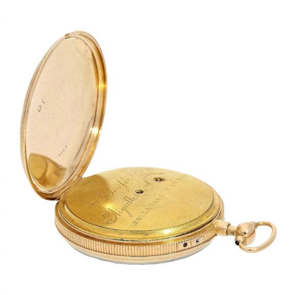 French 18 carat pink gold minute repeating cylinder watch Circa 1810 French 18 carat pink gold minute repeating cylinder watch Circa 1810