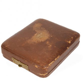Large German 14 carat pink gold hunting cased watch Circa 1923