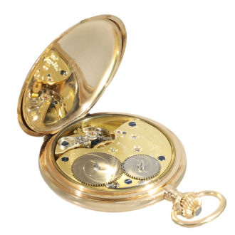 German gold precision watch in original sales box Circa 1920 German gold precision watch in original sales box Circa 1920