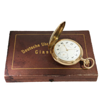 German gold precision watch in original sales box Circa 1920 German gold precision watch in original sales box Circa 1920