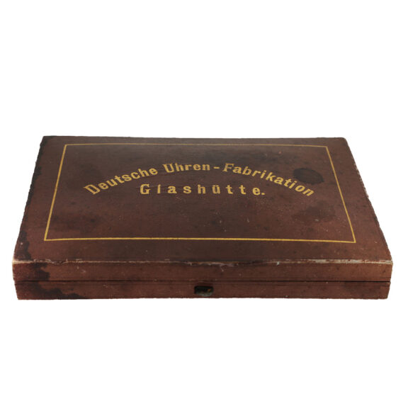 German gold precision watch in original sales box Circa 1920 German gold precision watch in original sales box Circa 1920