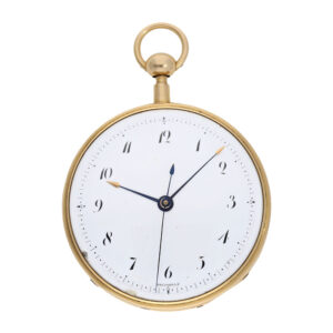 Swiss extremely rare early lépine repeater with center seconds Circa 1800