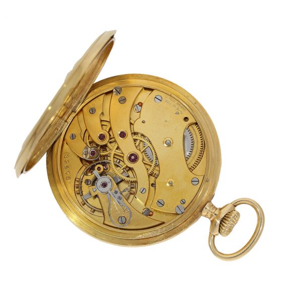 Swiss 18 carat gold watch with precision lever escapement Circa 1924 Swiss 18 carat gold watch with precision lever escapement Circa 1924