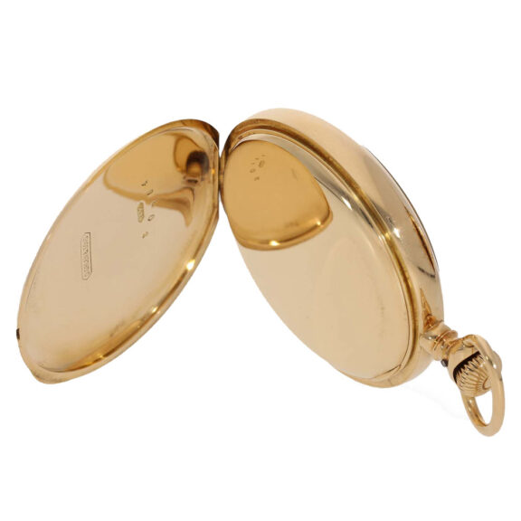 German 14 carat gold quality 1A precision pocket watch Circa 1895 German 14 carat gold quality 1A precision pocket watch Circa 1895