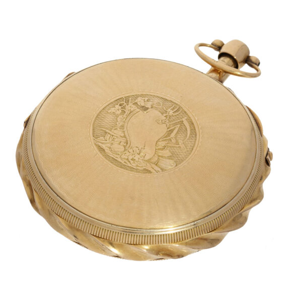 Swiss gold watch, hidden erotic figured automaton, Circa 1820 Swiss gold watch, hidden erotic figured automaton, Circa 1820