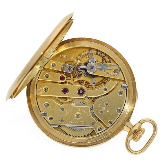 Fine Swiss 18 carat gold observatory chronometer Circa 1922 Fine Swiss 18 carat gold observatory chronometer Circa 1922
