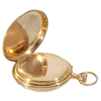 German 18 carat gold grade 1A precision pocket watch Circa 1895 German 18 carat gold grade 1A precision pocket watch Circa 1895