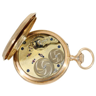 German 18 carat gold grade 1A precision pocket watch Circa 1895 German 18 carat gold grade 1A precision pocket watch Circa 1895