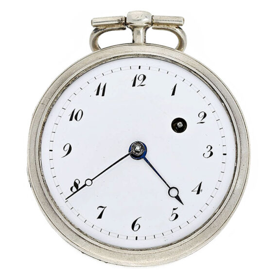 French verge watch with 2 hidden erotic paintings Circa 1810 French verge watch with 2 hidden erotic paintings Circa 1810