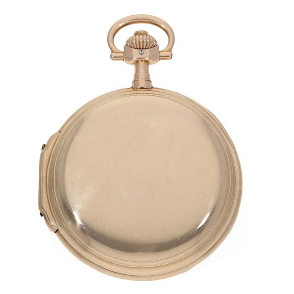 German 14 carat gold full hunter cased watch Circa 1900 German 14 carat gold full hunter cased watch Circa 1900