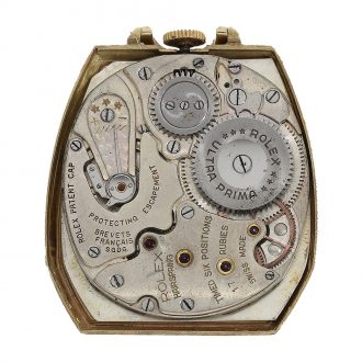 9 Carat gold Swiss observatory chronometer Prince Imperial Circa 1952