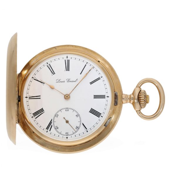 Swiss 14 carat gold anker chronometer Circa 1890 Swiss 14 carat gold anker chronometer Circa 1890