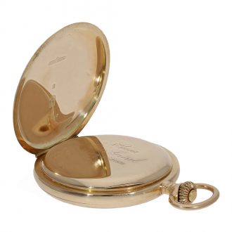 Swiss 14 carat gold anker chronometer Circa 1890 Swiss 14 carat gold anker chronometer Circa 1890