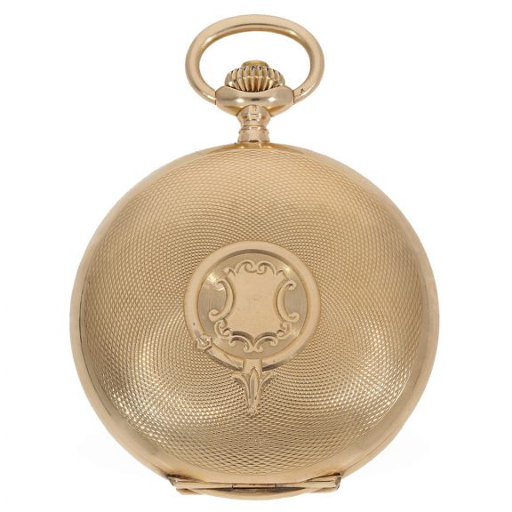 Swiss 14 carat gold anker chronometer Circa 1890 Swiss 14 carat gold anker chronometer Circa 1890