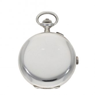 Swiss silver anker chronometer doctor's à goutte watch Circa 1915