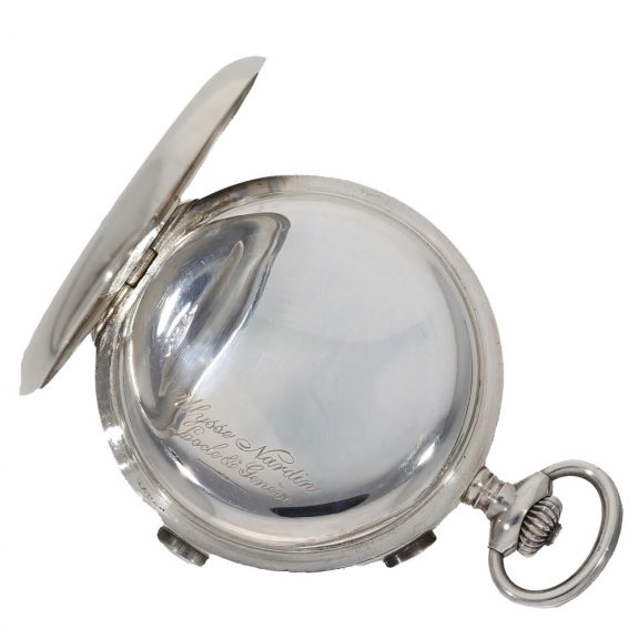 Swiss silver anker chronometer doctor's à goutte watch Circa 1915 Swiss silver anker chronometer doctor's à goutte watch Circa 1915