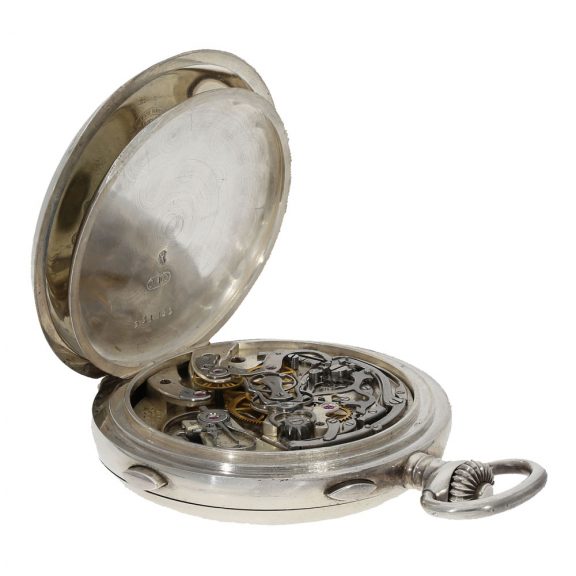 Swiss silver anker chronometer doctor's à goutte watch Circa 1915 Swiss silver anker chronometer doctor's à goutte watch Circa 1915