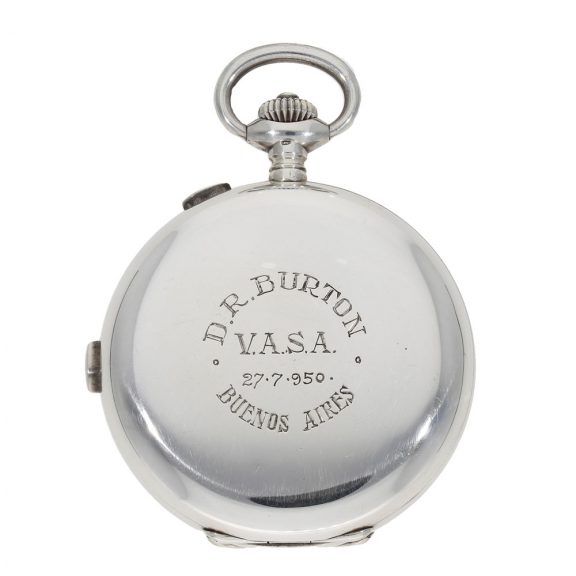 Swiss silver anker chronometer doctor's à goutte watch Circa 1915 Swiss silver anker chronometer doctor's à goutte watch Circa 1915