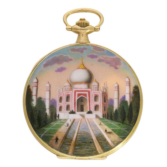 Swiss 18 carat gold full hunter case pocket watch Circa 1925 Swiss 18 carat gold full hunter case pocket watch Circa 1925