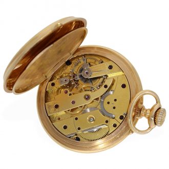 Swiss 18 carat gold à goutte anker chronometer Circa 1870 Swiss 18 carat gold à goutte anker chronometer Circa 1870
