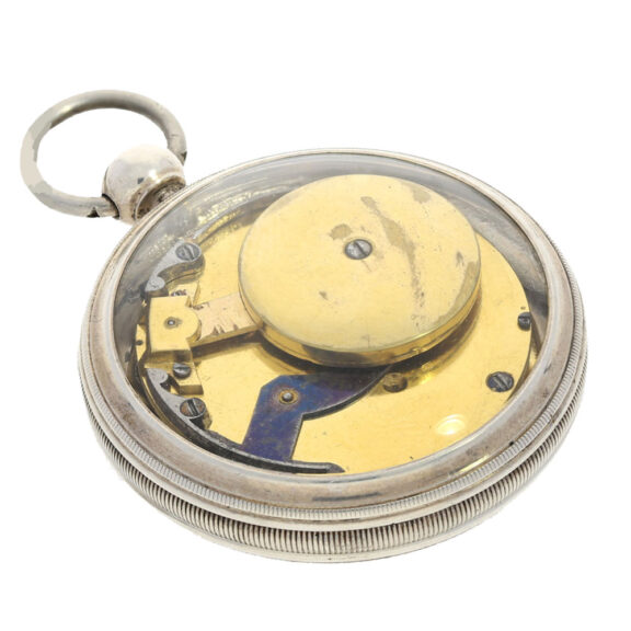 Silver virgule with automatic winding "Perpétuelle” Circa 1780 Silver virgule with automatic winding "Perpétuelle” Circa 1780