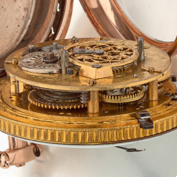 Fine Swiss gold trip repeater with self strike and date Circa 1800 Fine Swiss gold trip repeater with self strike and date Circa 1800